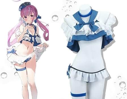 ホロライブ　湊あくあ コスプレ 水着 VTuber 湊あくあ 水着 コスプレ衣装 hololive（ホロライブ） 2